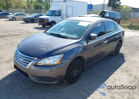 2014 Nissan Sentra S из США, поврежденный, VIN 3N1AB7AP7EL692421